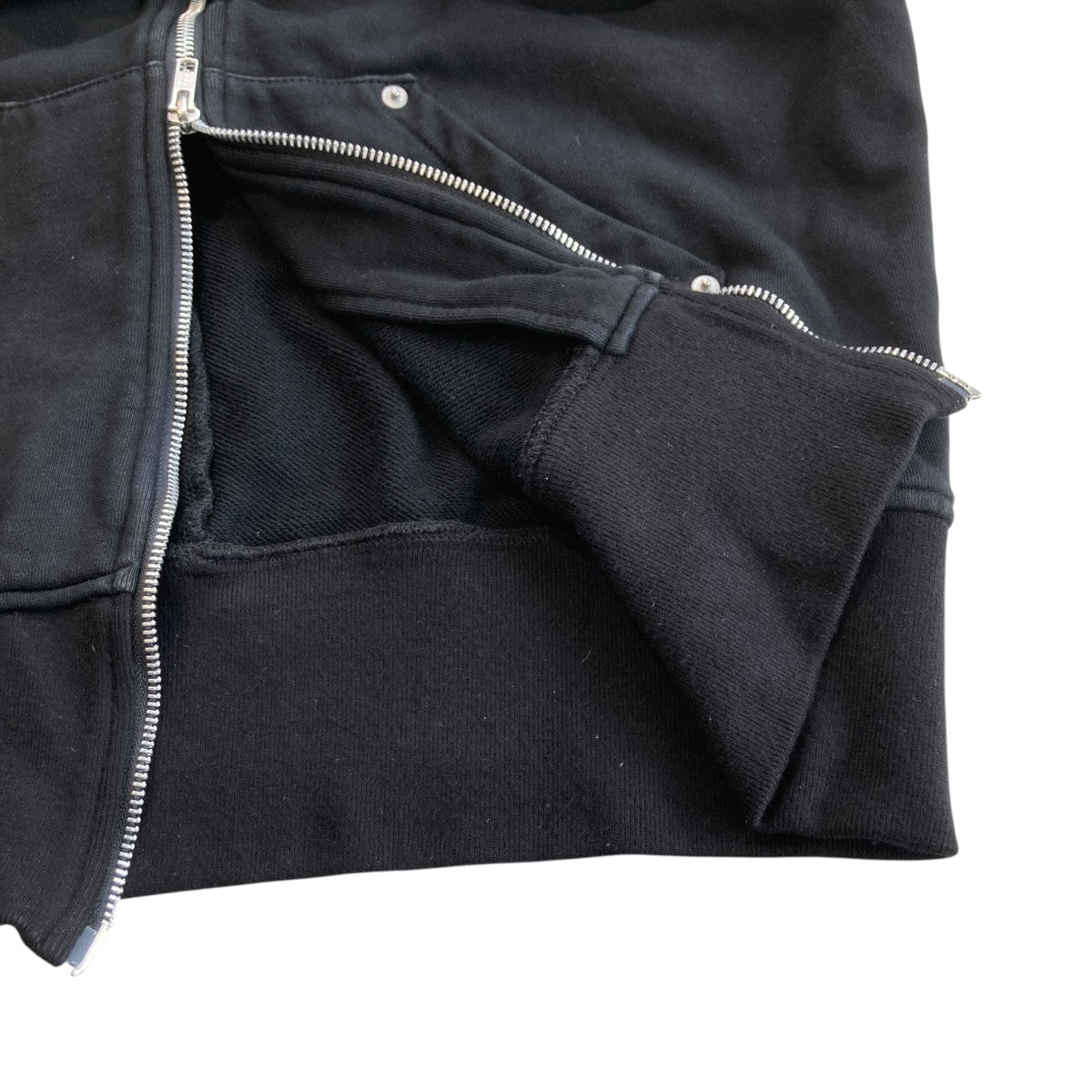NO MASS PROD NO MASS PROD GLMNST zip up hoodieジップアップパーカー 古着・中古-5枚目のアイテム画像