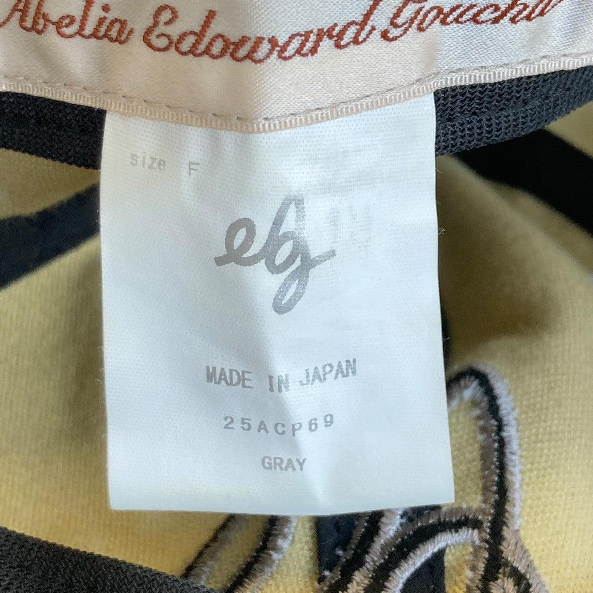 Abelia Edoward Goucha キャップ25ACP69 古着・中古-5枚目のアイテム画像
