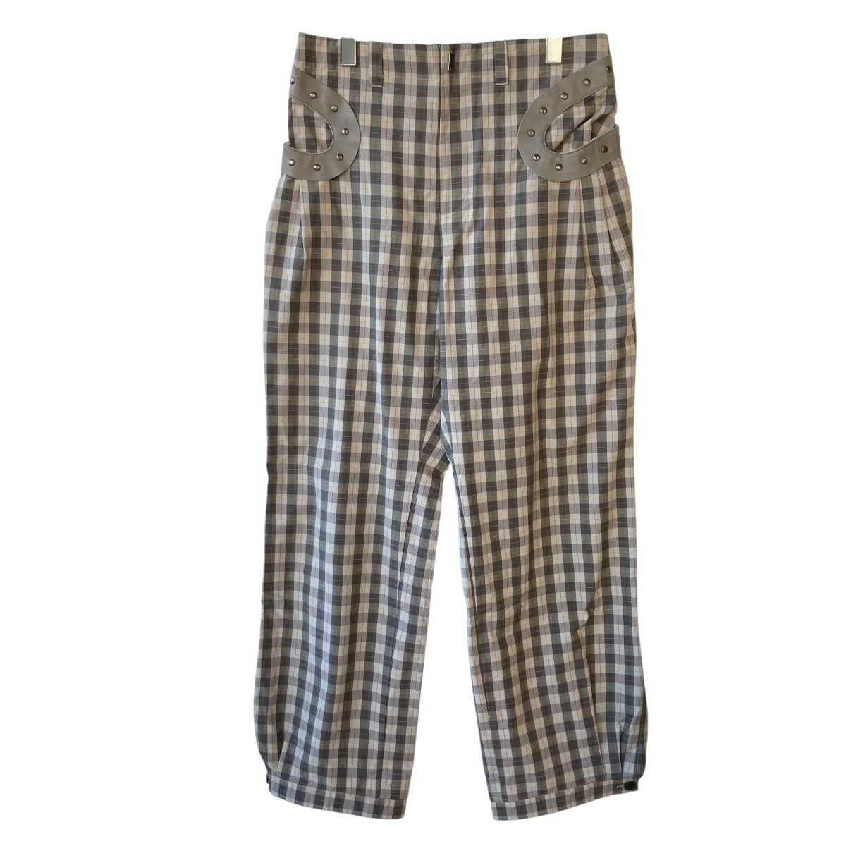 Kiko Kostadinov 25AWFITZ TROUSERSチェックパンツ00192025 古着・中古-1枚目のアイテム画像