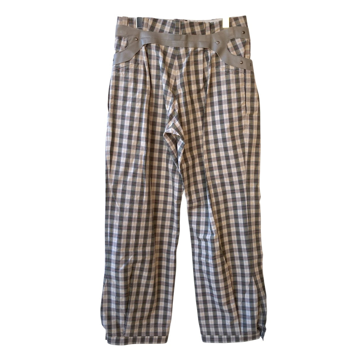 Kiko Kostadinov 25AWFITZ TROUSERSチェックパンツ00192025 古着・中古-2枚目のアイテム画像