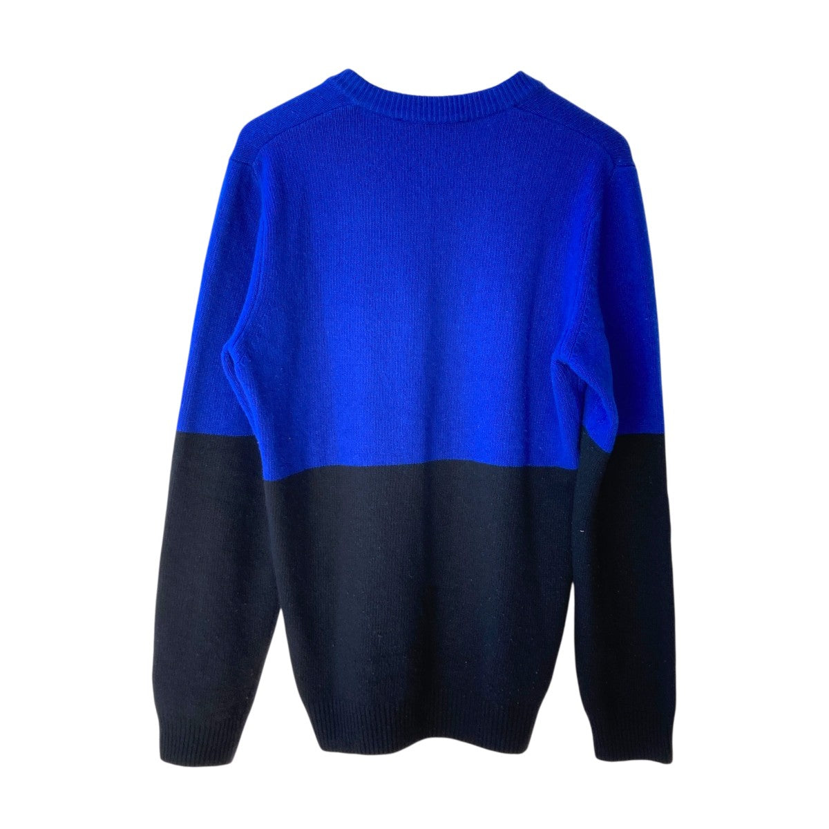 RAF SIMONS×FRED PERRY VネックニットセーターSK5266 古着・中古-2枚目のアイテム画像