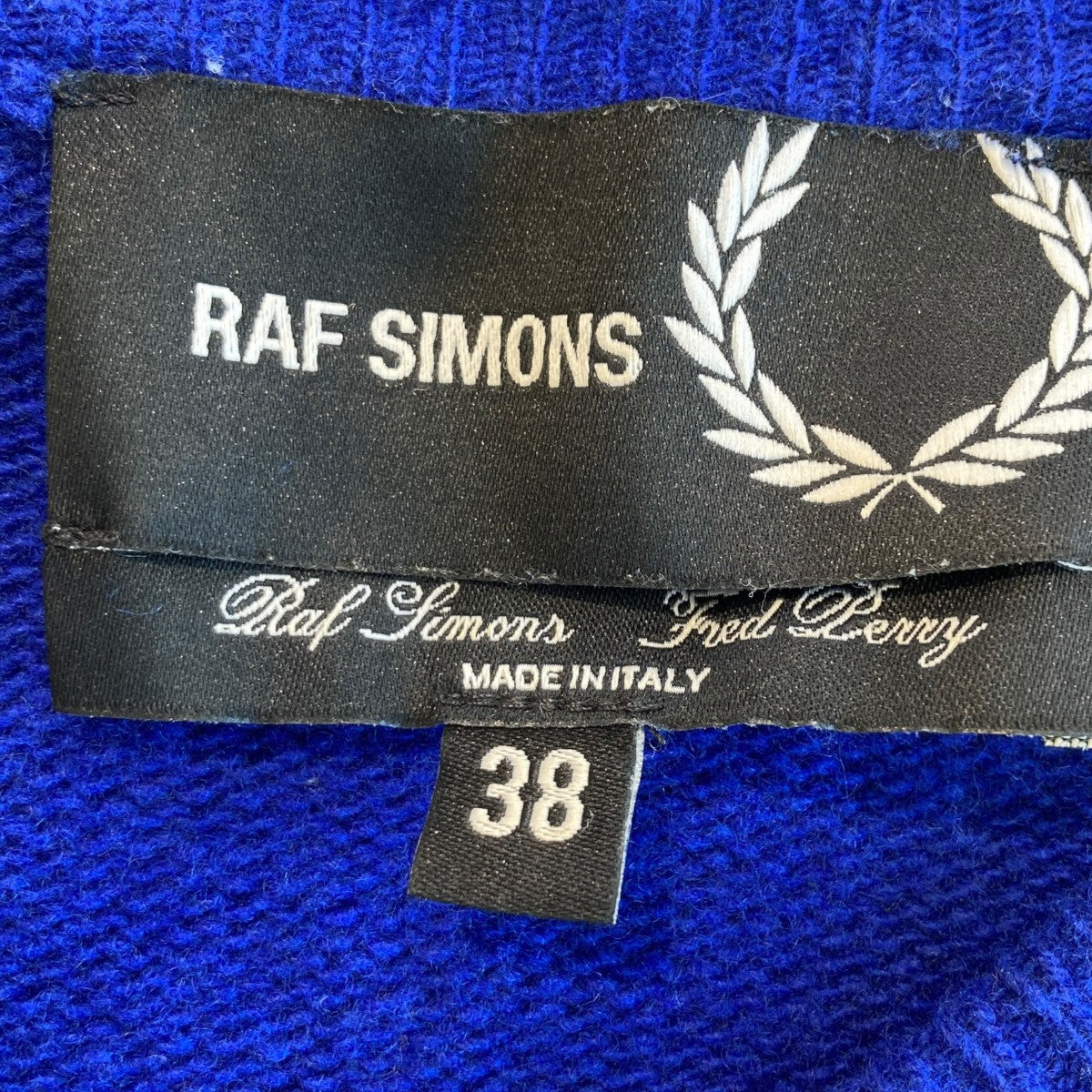 RAF SIMONS×FRED PERRY VネックニットセーターSK5266 古着・中古-5枚目のアイテム画像