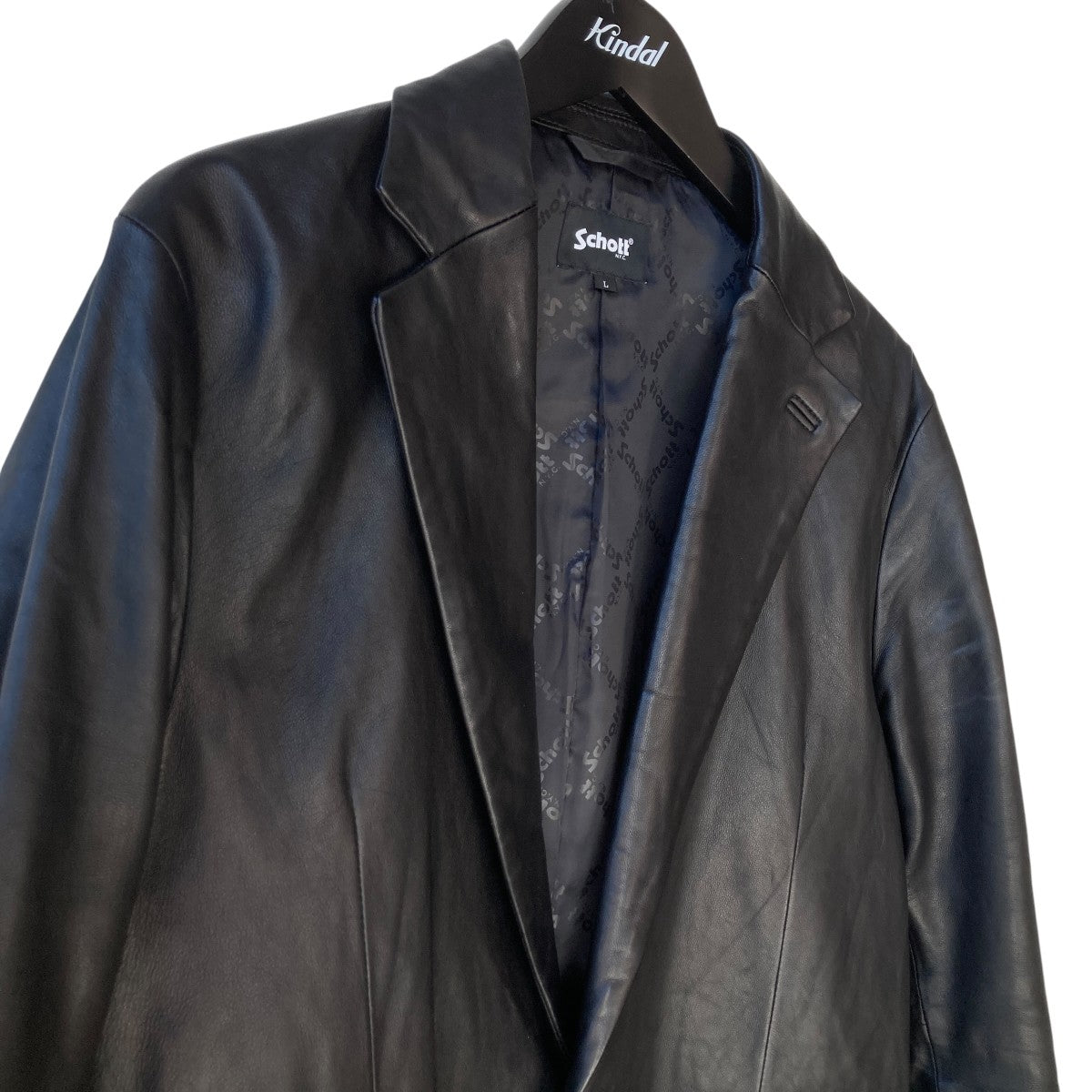 Schott LEATHER TAILORED JACKETレザー テーラードジャケット782-6950014 古着・中古-3枚目のアイテム画像