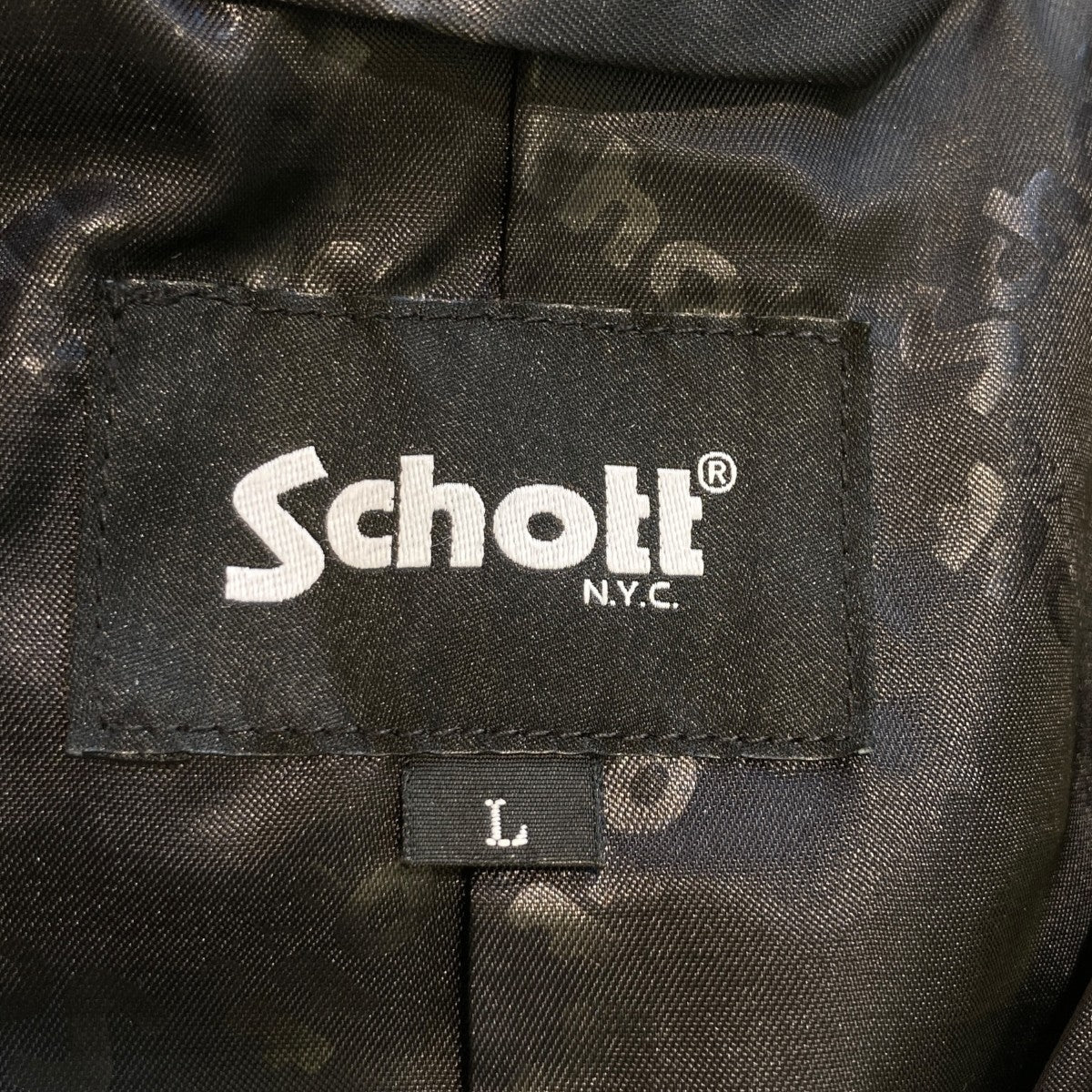 Schott LEATHER TAILORED JACKETレザー テーラードジャケット782-6950014 古着・中古-5枚目のアイテム画像