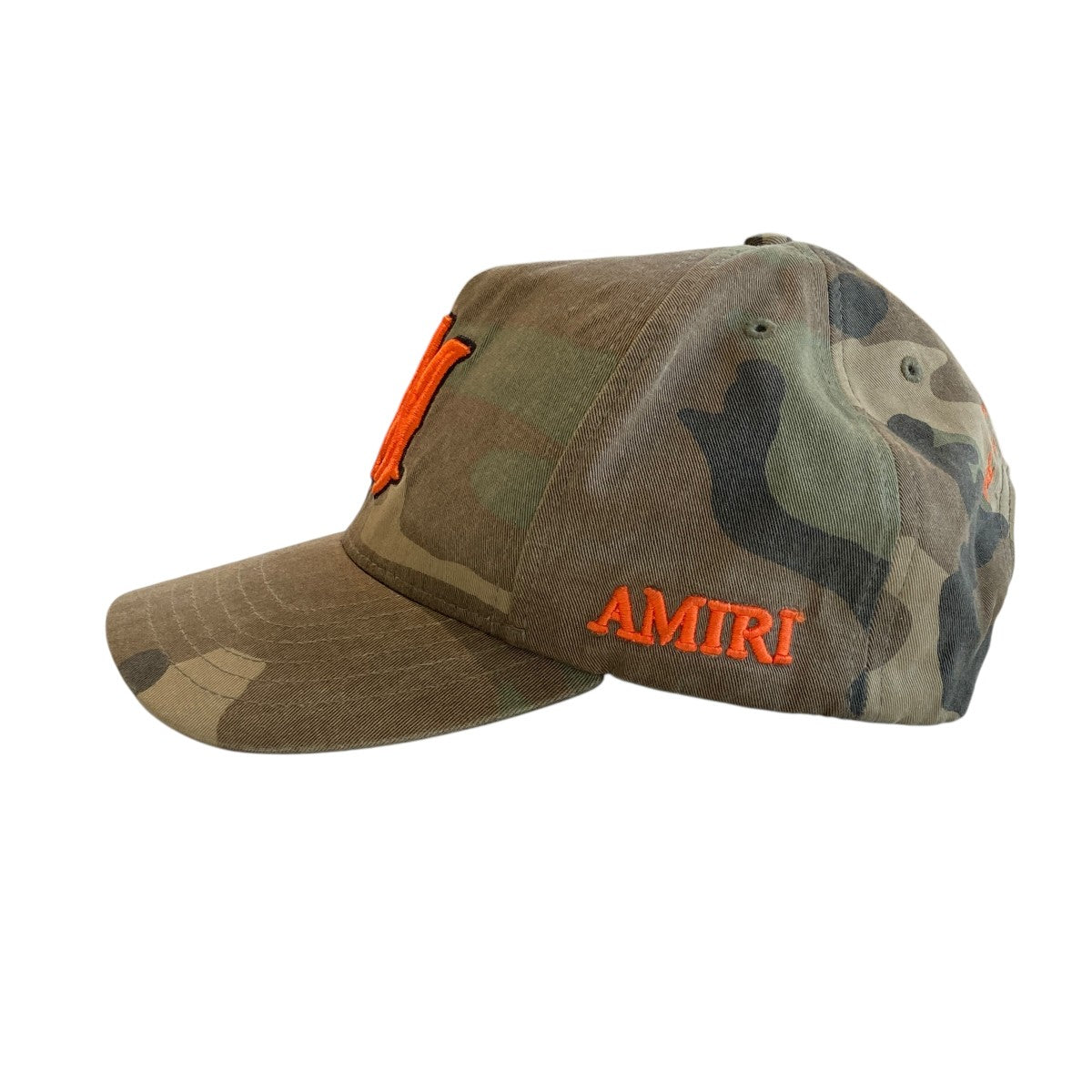 AMIRI MA OUTLINE CAMO HATカモフラキャップSRAMSAHE1007 古着・中古-2枚目のアイテム画像