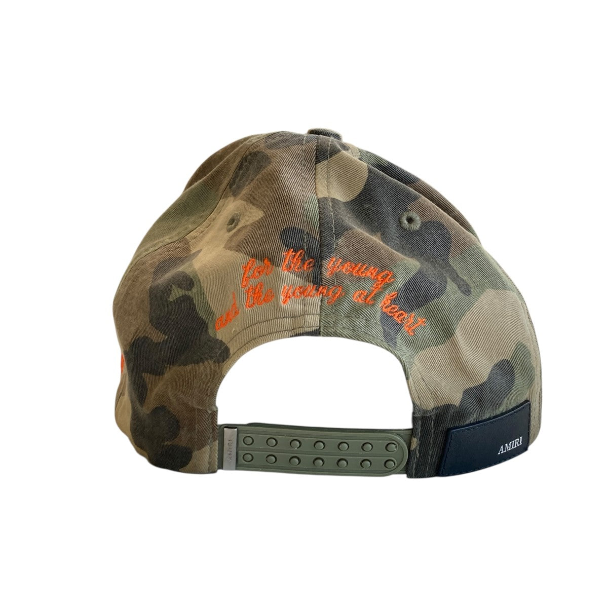 AMIRI MA OUTLINE CAMO HATカモフラキャップSRAMSAHE1007 古着・中古-3枚目のアイテム画像