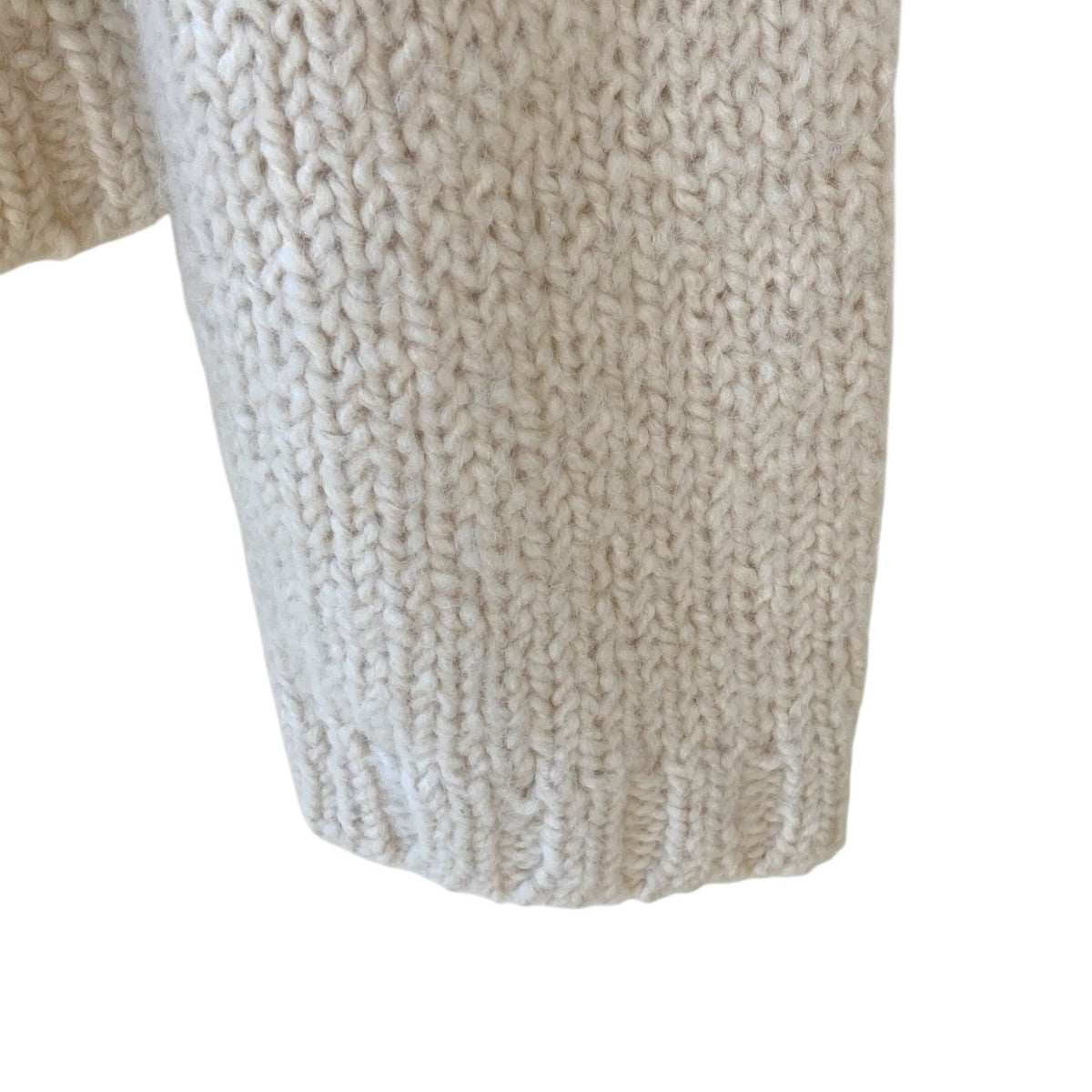 stussy Chunky Knit Zip Hoodieニットジップパーカー117200 古着・中古-4枚目のアイテム画像
