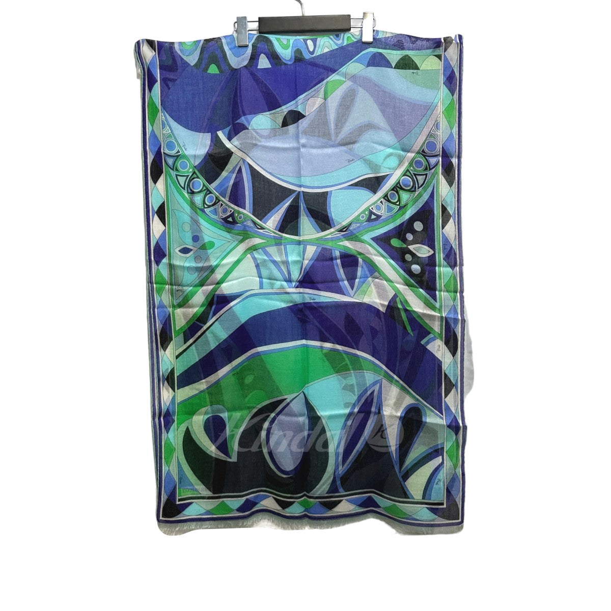 EMILIO PUCCI エミリオプッチ　スカーフ　超ビンテージ EMILIO PUCCI(エミリオプッチ) 総柄 スカーフ グリーン｜【公式