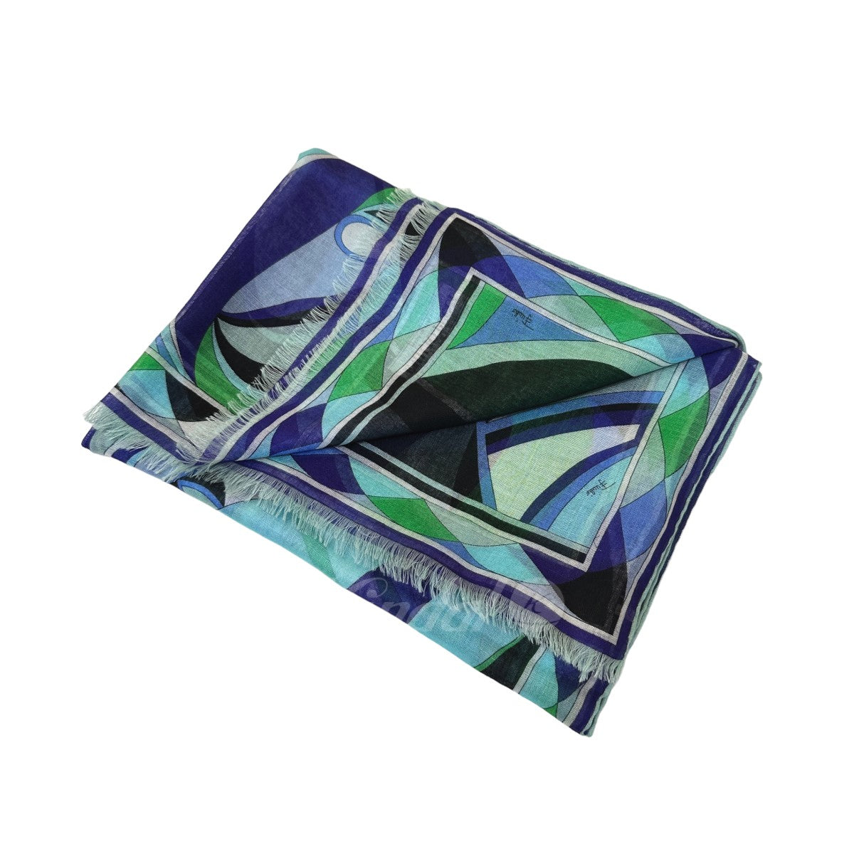 EMILIO PUCCI 総柄 スカーフ 古着・中古-3枚目のアイテム画像