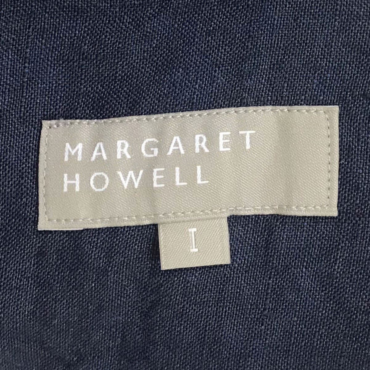 MARGARET HOWELL(マーガレットハウエル) 22SS リネンノースリーブブラウス SOFT LINEN ソフトリネン  578-2151001 578-2151001 ネイビー サイズ 19｜【公式】カインドオルオンライン ブランド古着・中古通販【kindal】