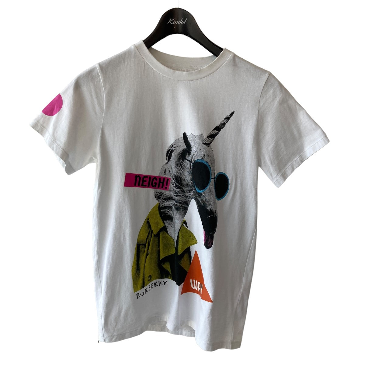 BURBERRY(バーバリー) 半袖Tシャツ8007051 8007051 ホワイト サイズ S 