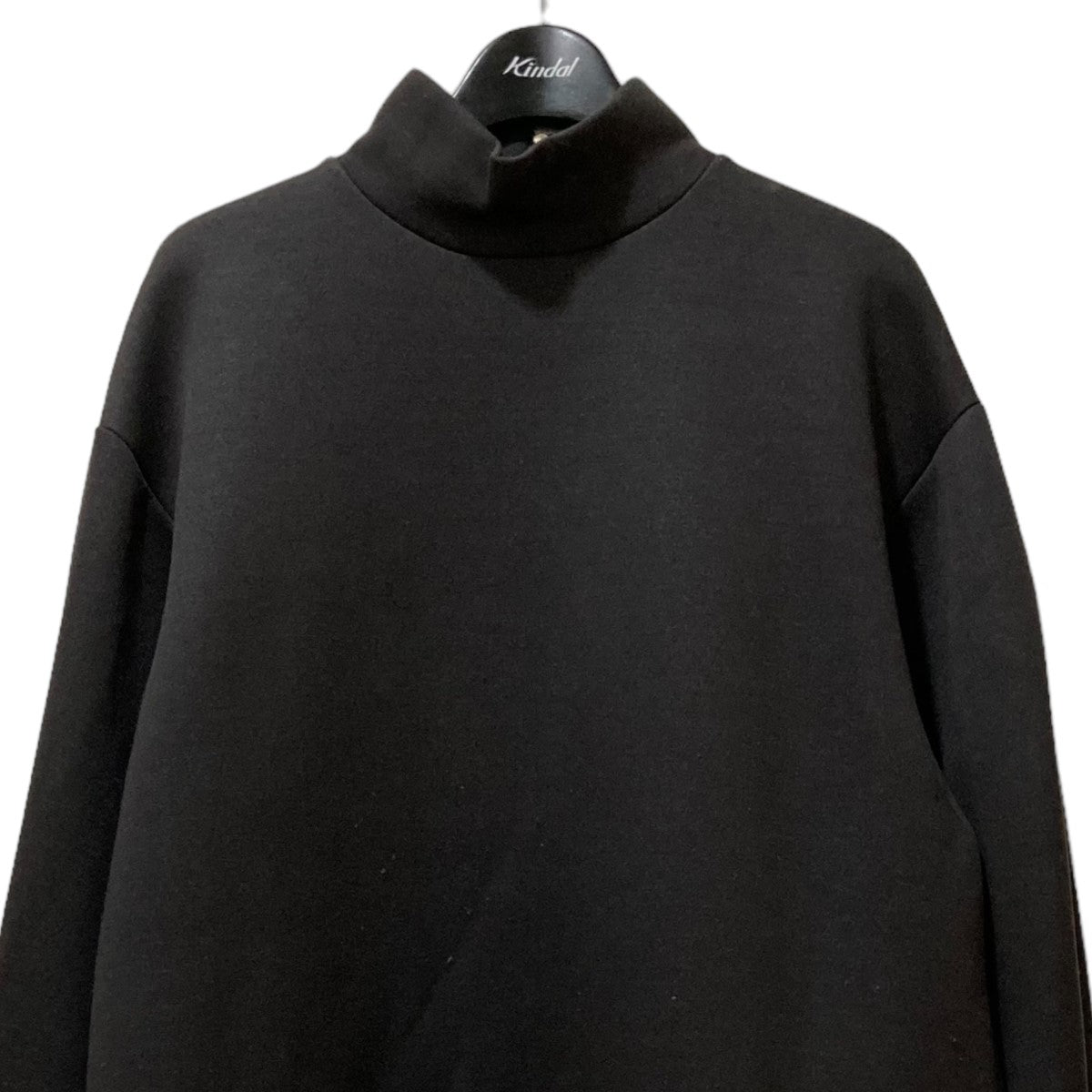 LE CIEL BLEU(ルシェルブルー) Stand Neck Long Pullover バックジップ スウェットワンピース 22A62618  22A62618 ブラック サイズ 36｜【公式】カインドオルオンライン ブランド古着・中古通販【kindal】