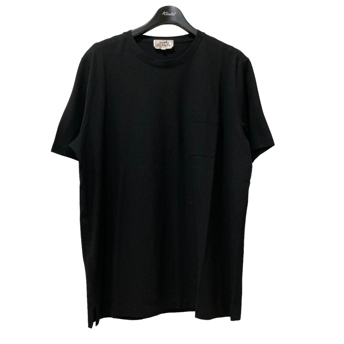 HERMES(エルメス) 胸ポケット半袖Tシャツ 91-5746 91-5746 ブラック 
