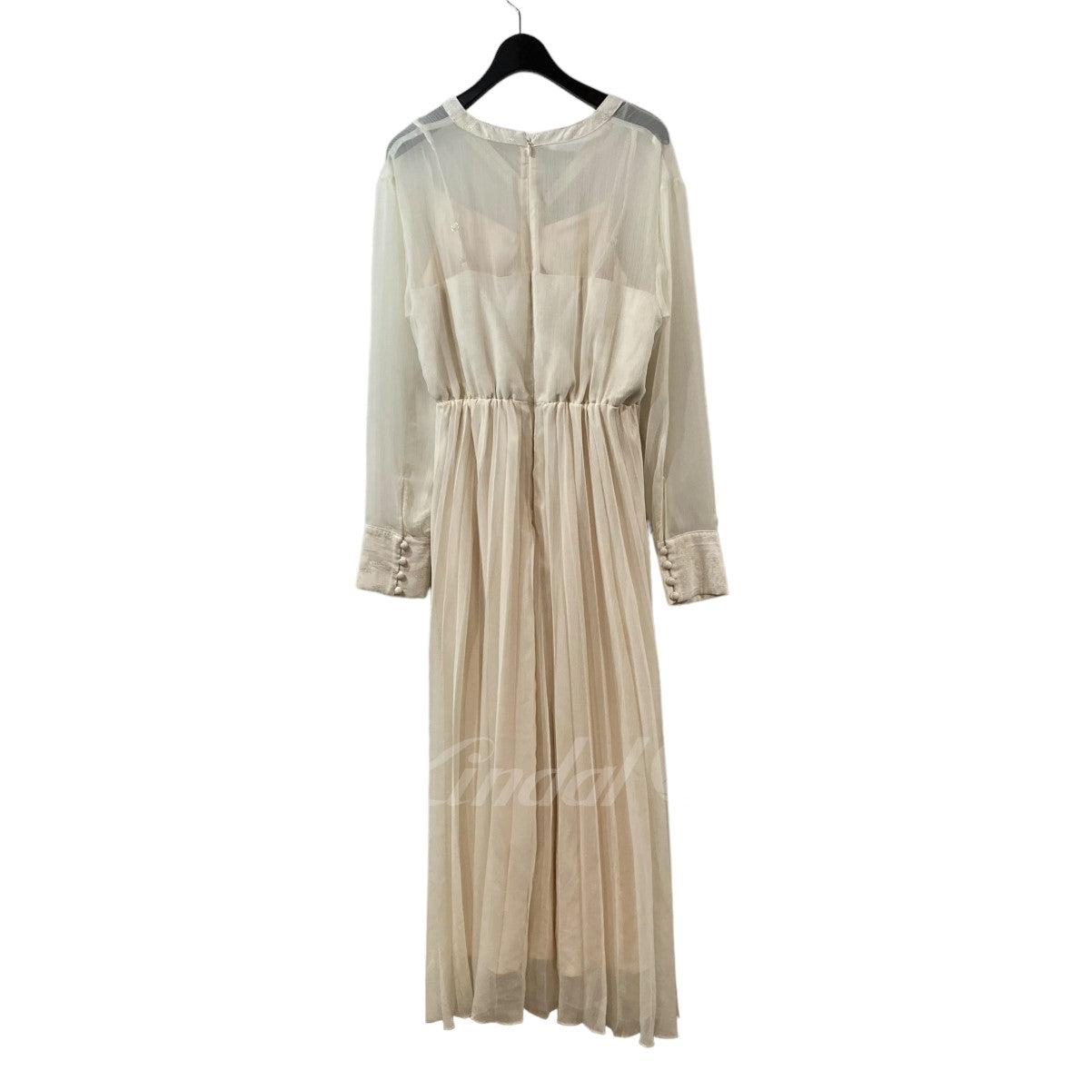 AMERI(アメリ) CLAIRE JACQUARD PLEATS DRESS ロングワンピース