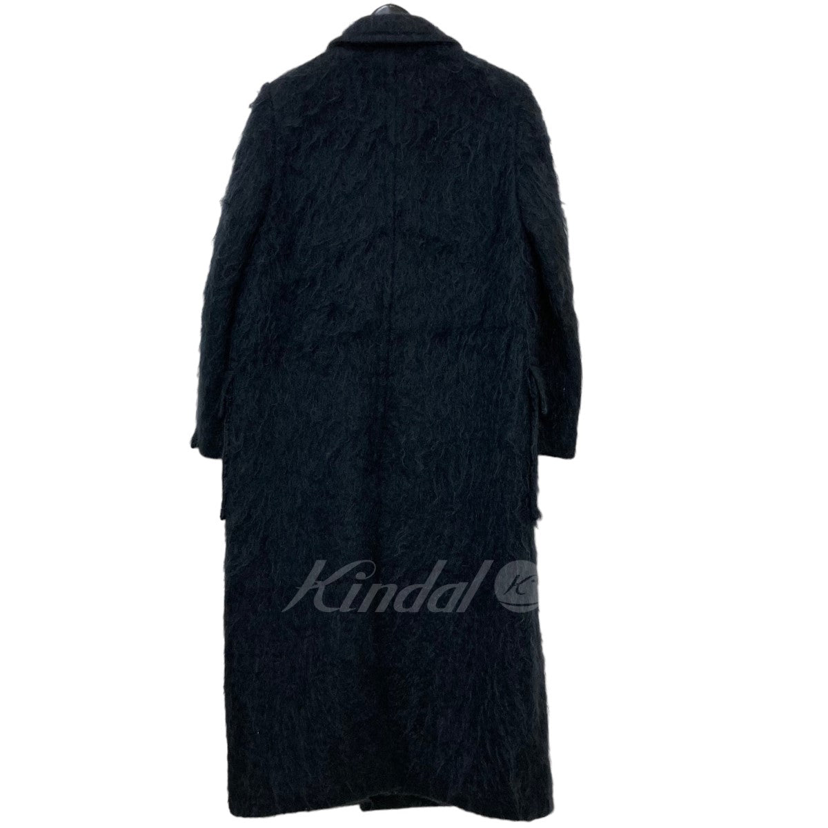 MOHAIR DOUBLE-BREASTED COAT モヘヤチェスターコート 222-17345