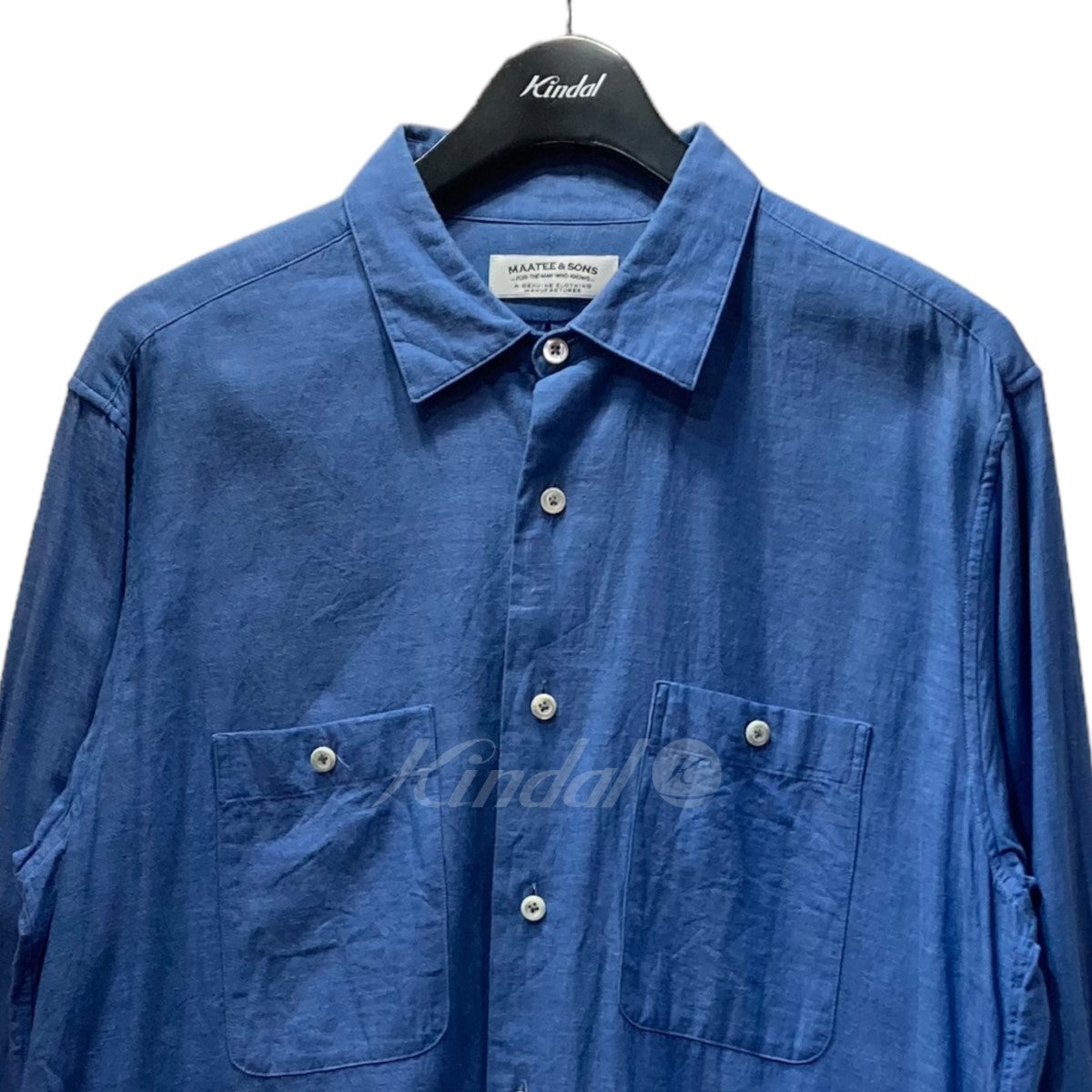 MAATEE＆SONS(マーティーアンドサンズ) WORK SHIRTS ワークシャツ