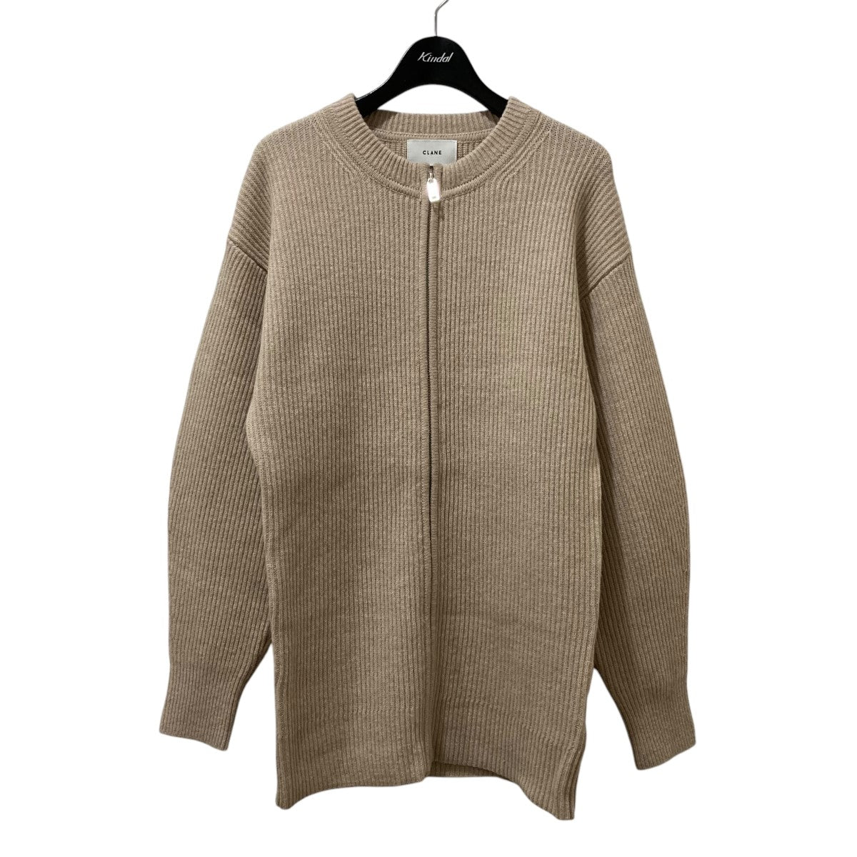 ZIP RIB KNIT TOPS ジップリブニットトップス 13106-2352