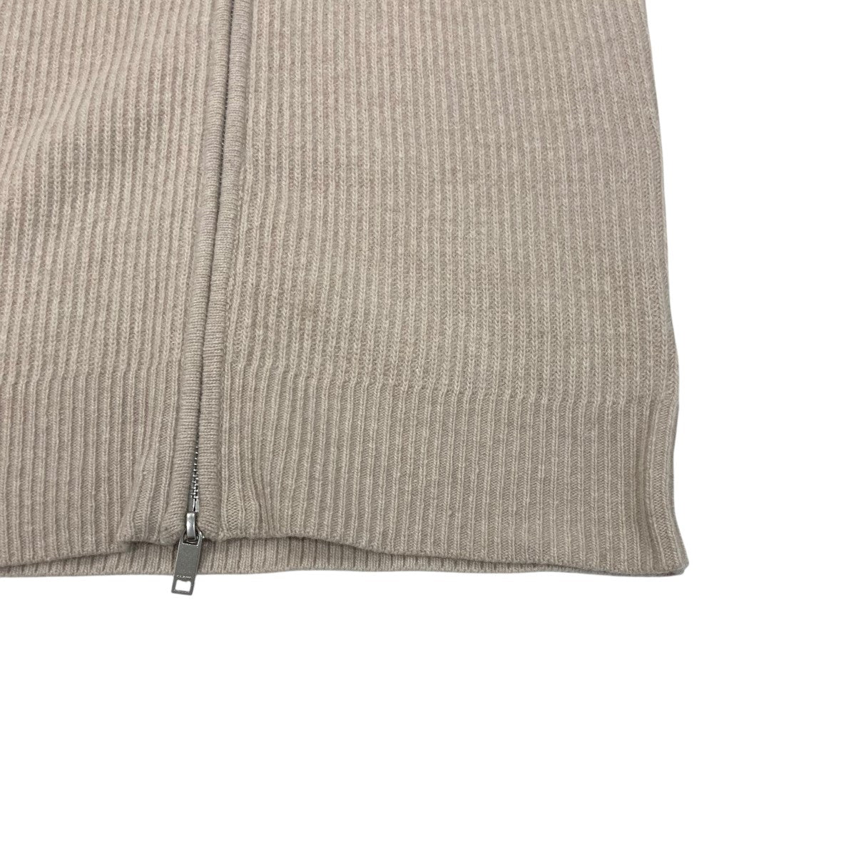 CLANE ZIP RIB KNIT TOPS ジップリブニットトップス 13106-2352 古着・中古-5枚目のアイテム画像