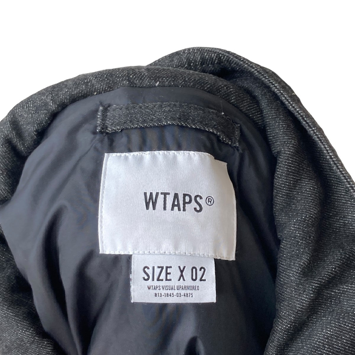 WTAPS(ダブルタップス) CRUST Jacket 192WVDT-JKM07 ブラック サイズ 02｜【公式】カインドオルオンライン  ブランド古着・中古通販【kindal】