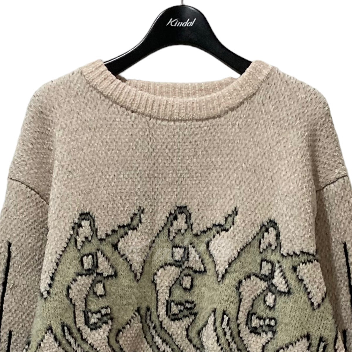 JAQUARD KNIT PULLOVER ジャガードニットプルオーバー TV22-XN303