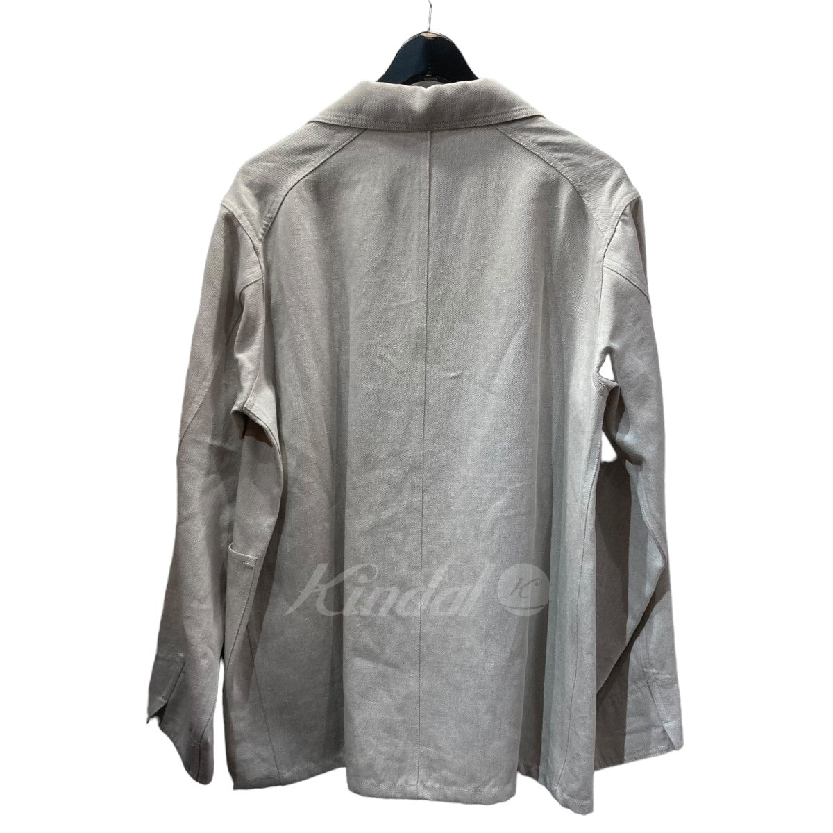 MAATEE＆SONS(マーティーアンドサンズ) 超強撚LINEN COVER ALL JACKET リネンジャケット MT2103-0921  MT2103-0921 アイボリー サイズ 2｜【公式】カインドオルオンライン ブランド古着・中古通販【kindal】