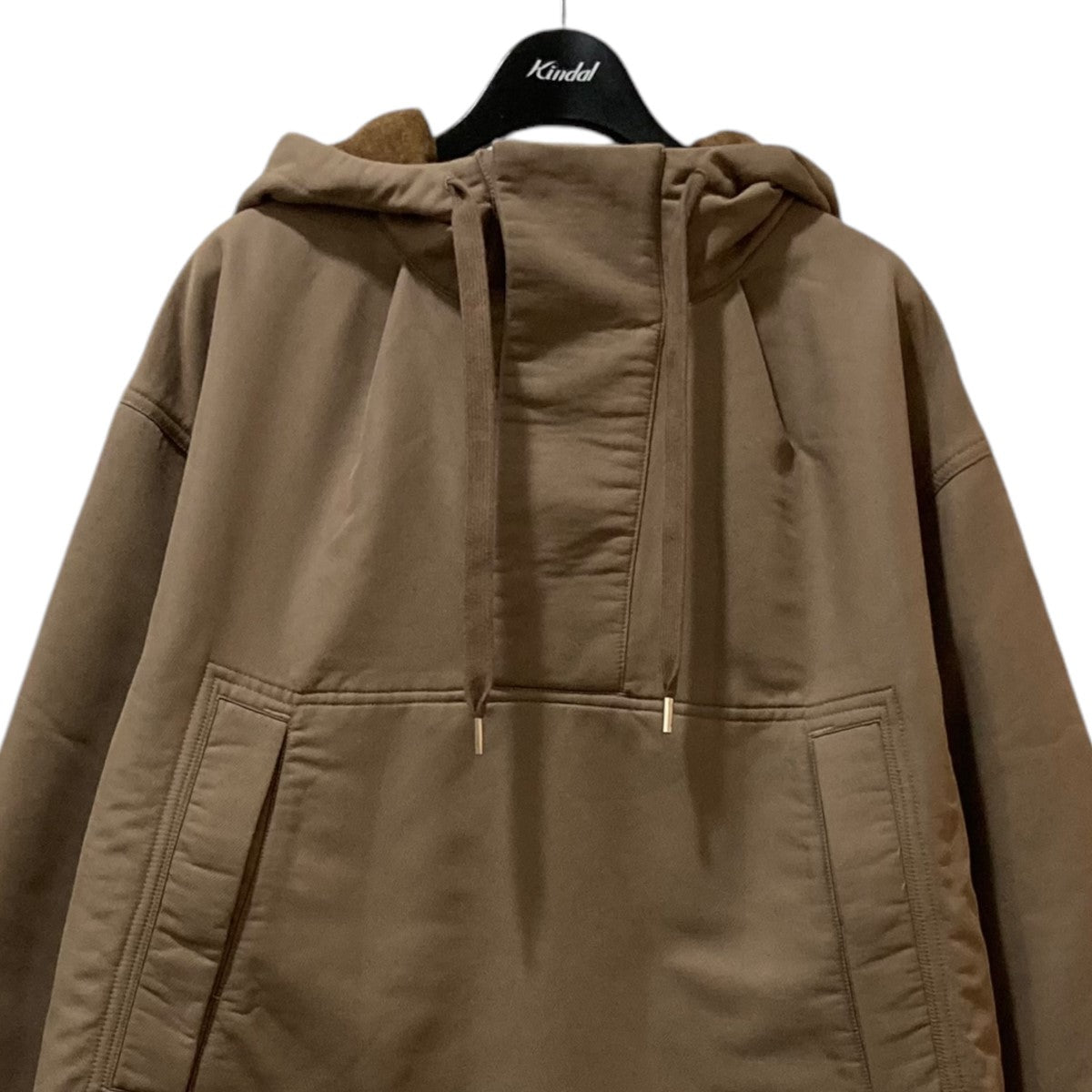 CLANE(クラネ) SIDE OPEN WIDE ANORAK サイドジップアノラックパーカー 13103-0412 13103-0412 ベージュ  サイズ 1｜【公式】カインドオルオンライン ブランド古着・中古通販【kindal】