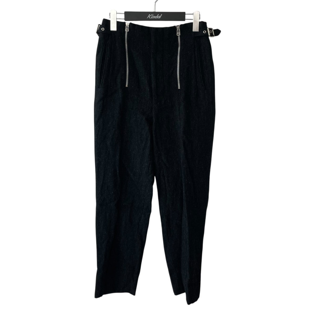 JOHN LAWRENCE SULLIVAN Linen Wool Tapered Zip Trousersパンツ2A004-0122-14 古着・中古-1枚目のアイテム画像