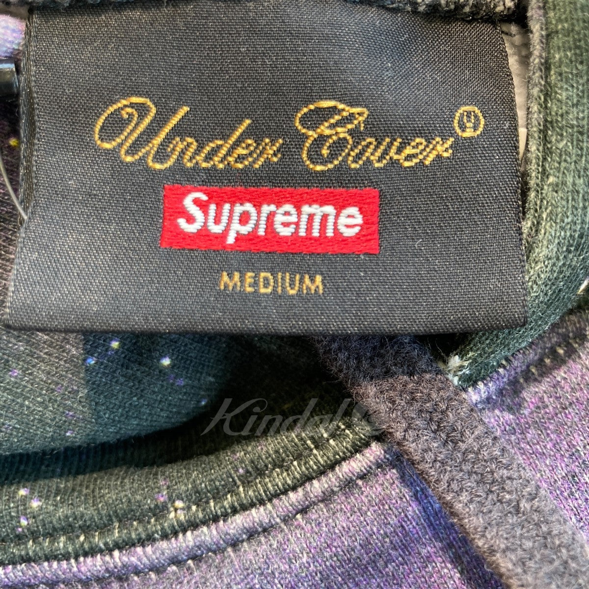 SUPREME(シュプリーム) 18SS ×UNDERCOVER Public Enemy Taped Seam 