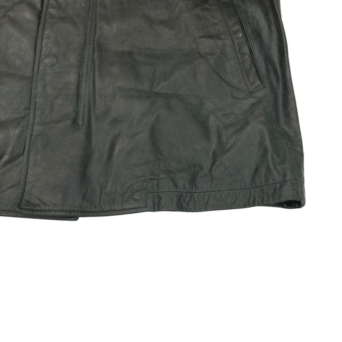 MAISON SPECIAL(メゾンスペシャル) Buffalo Crack Leather Dress