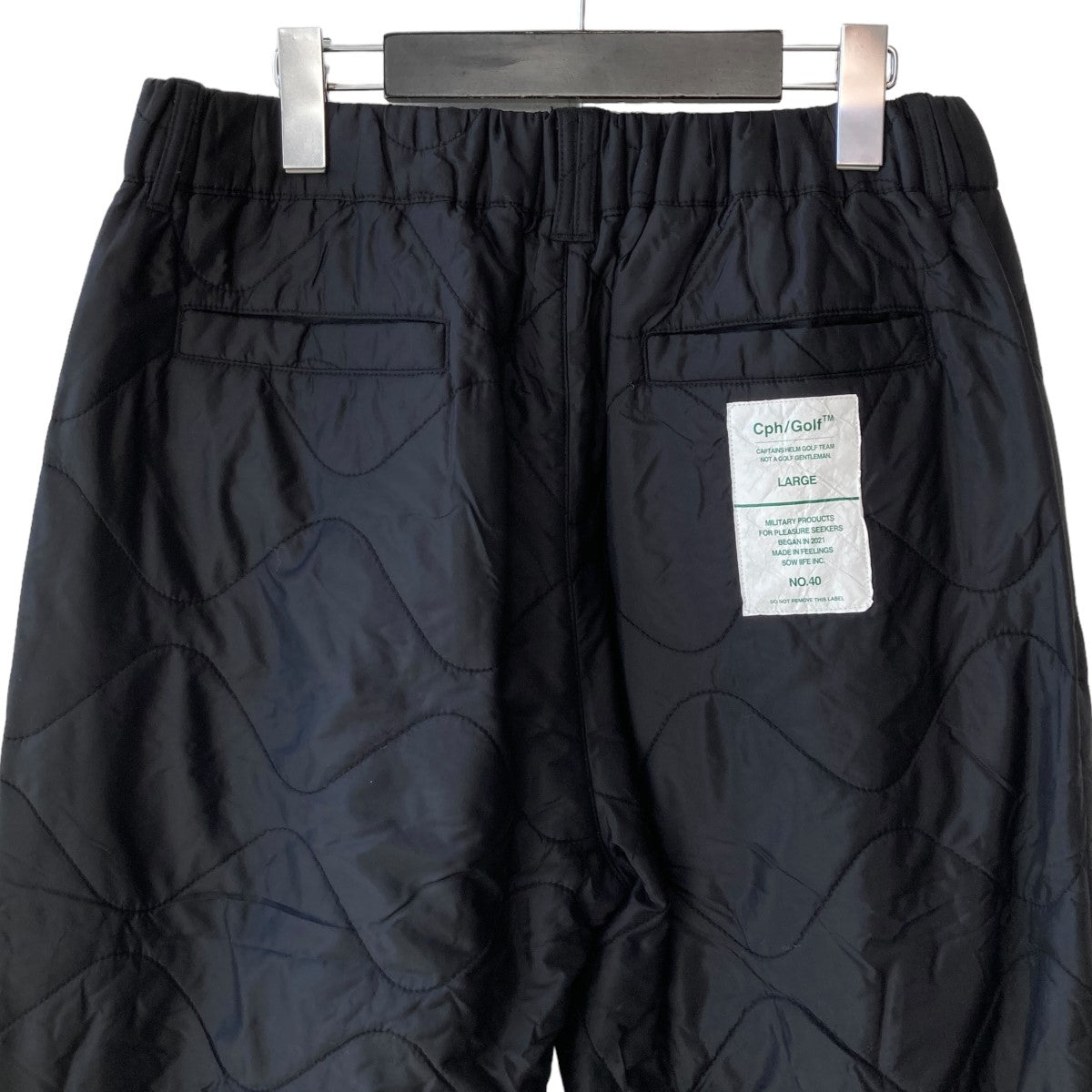 Captains Helm Golf(キャプテンズヘルムゴルフ) 23AWQUILTING ADJUSTABLE JOGGER PANTSキルティング　 ナイロンジョーガーパンツCHG23-AW-P05