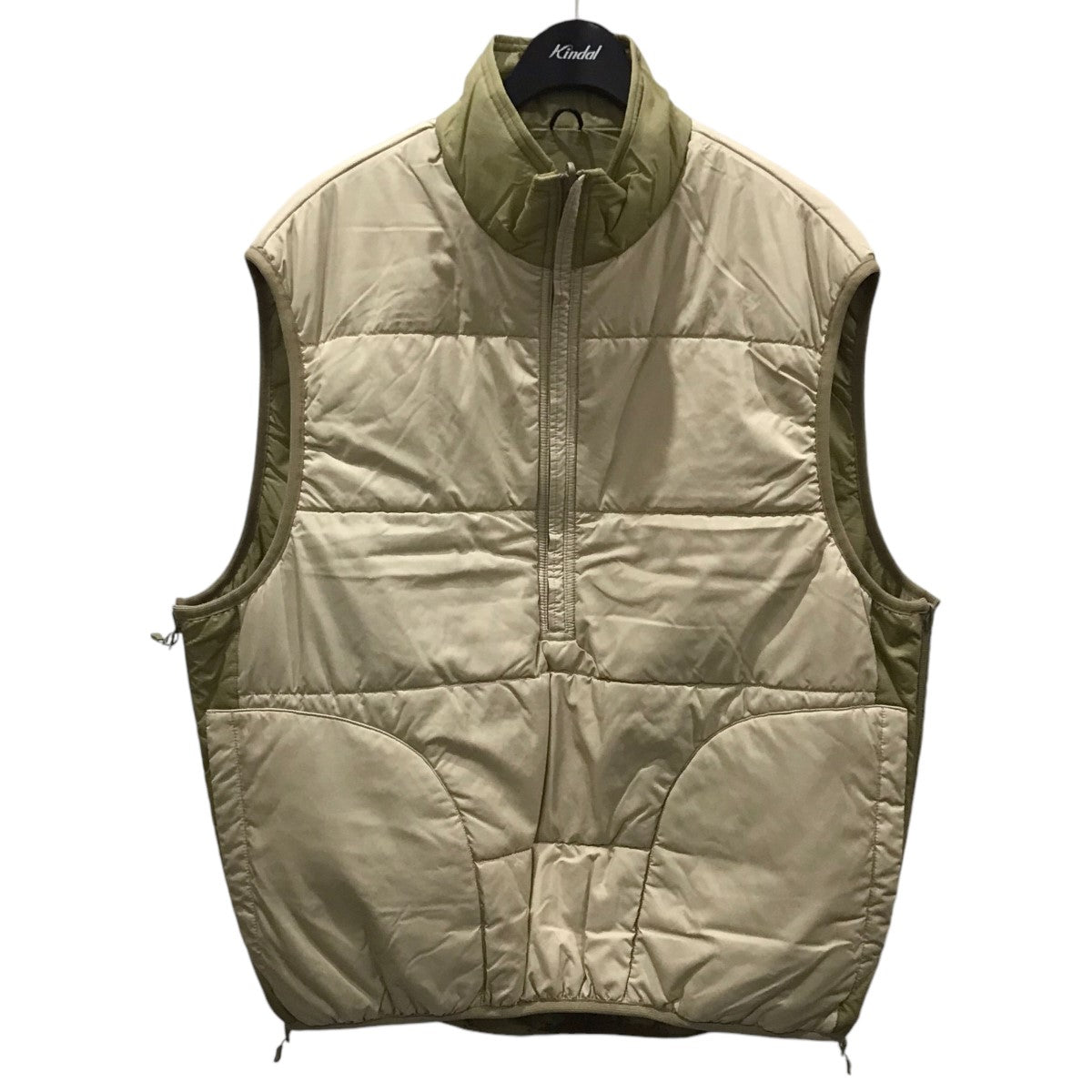 DAIWA PIER39(ダイワピア39) リバーシブル中綿ベスト TECH REVERSIBLE PULLOVER PUFF VEST  テックリバーシブルプルオーバーパフベスト BJ-23023W BJ-23023W カーキ・ベージュ サイズ M｜【公式】カインドオルオンライン  ブランド古着・中古通販【kindal】