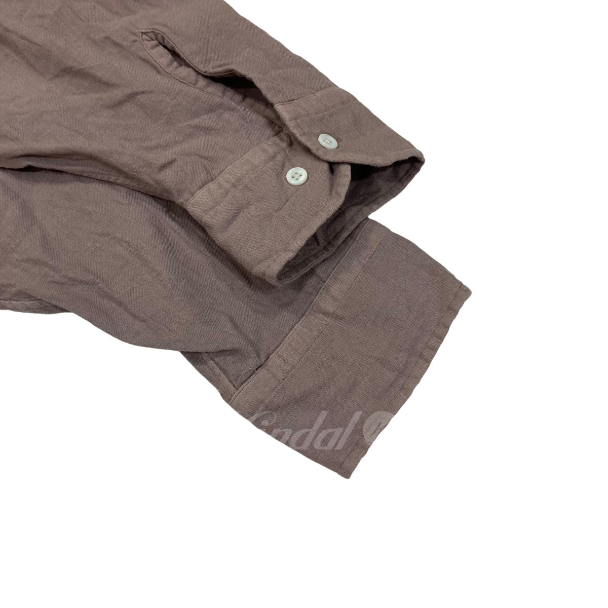 HERILL(ヘリル) CottonCashmere Shirts コットンカシミヤシャツ 22-050-HL-8020-3 22050HL80203  ピンク サイズ M