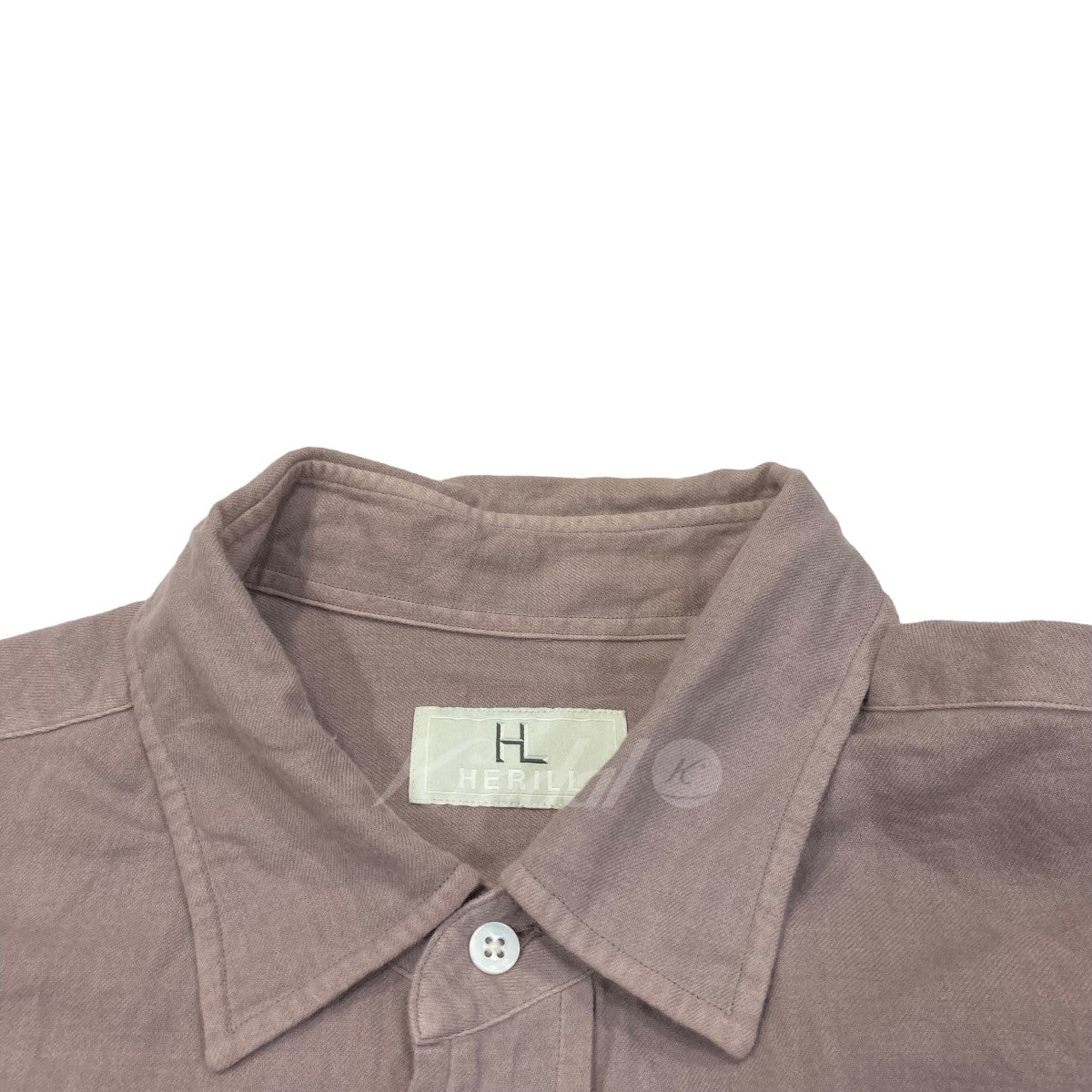 HERILL(ヘリル) CottonCashmere Shirts コットンカシミヤシャツ 22-050 