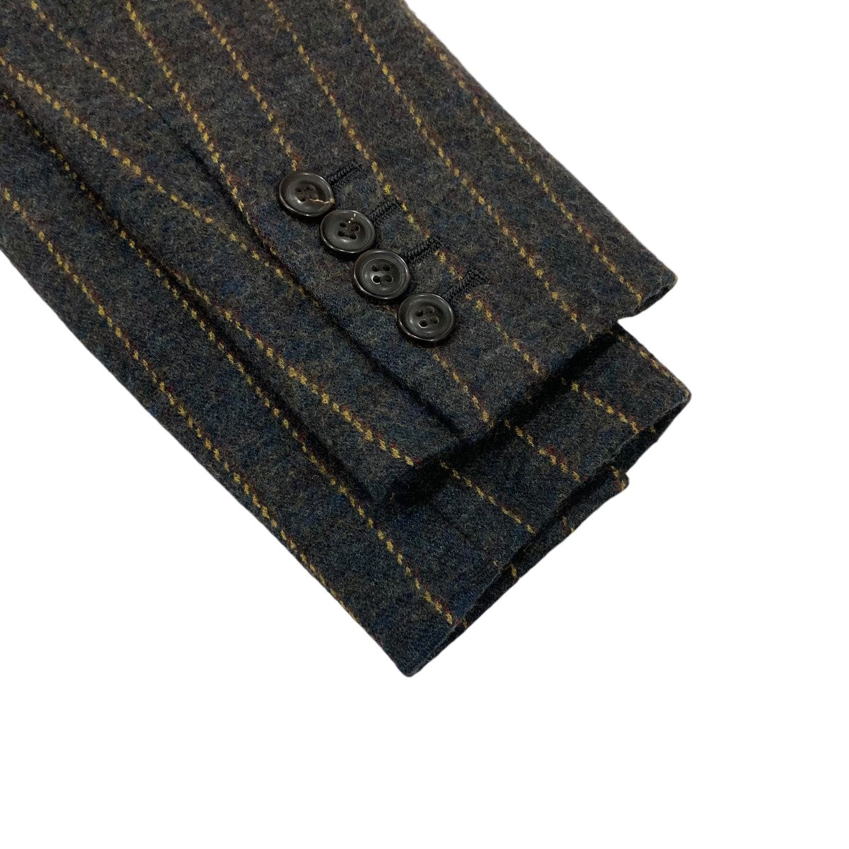 beautiful people ストライプテーラードジャケット1030301506 古着・中古-4枚目のアイテム画像