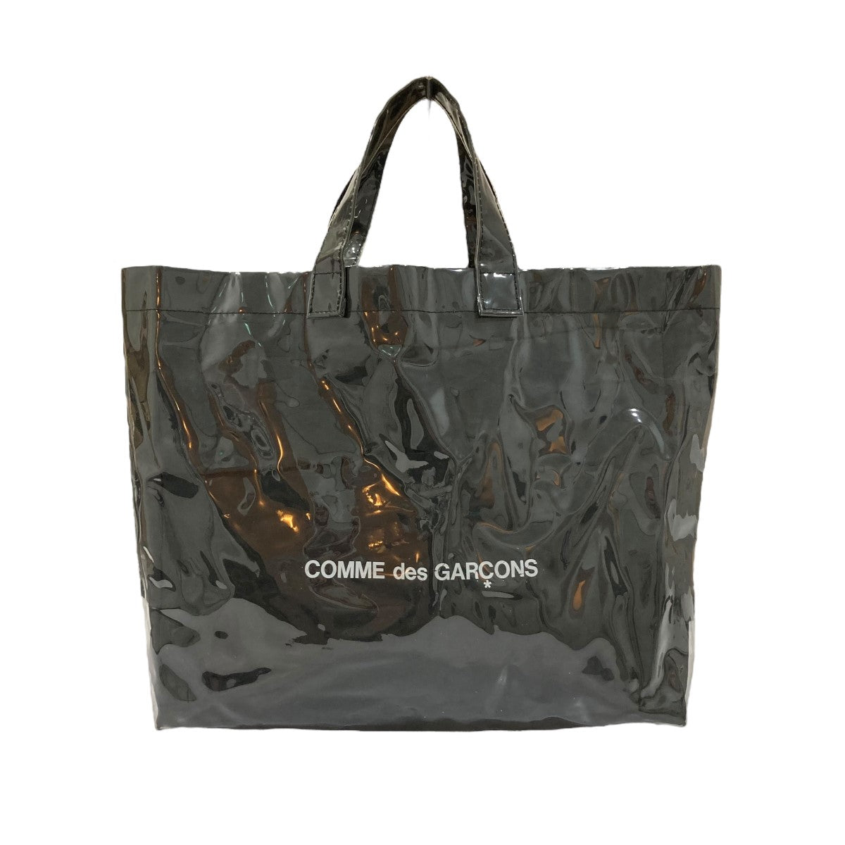 COMME des GARCONS(コムデギャルソン) BLACK MARKET限定 PVC TOTE トートバッグ OS-K 208