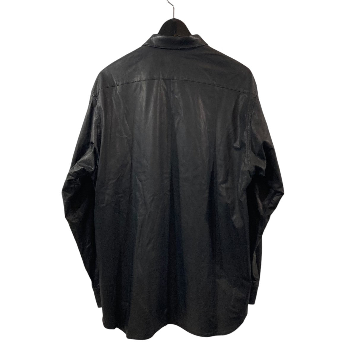 COMOLI(コモリ) 20AWLEATHER SHIRT ディアスキンレザーシャツS03-01015 S03-01015 ブラック サイズ 2｜【公式】カインドオルオンライン  ブランド古着・中古通販【kindal】