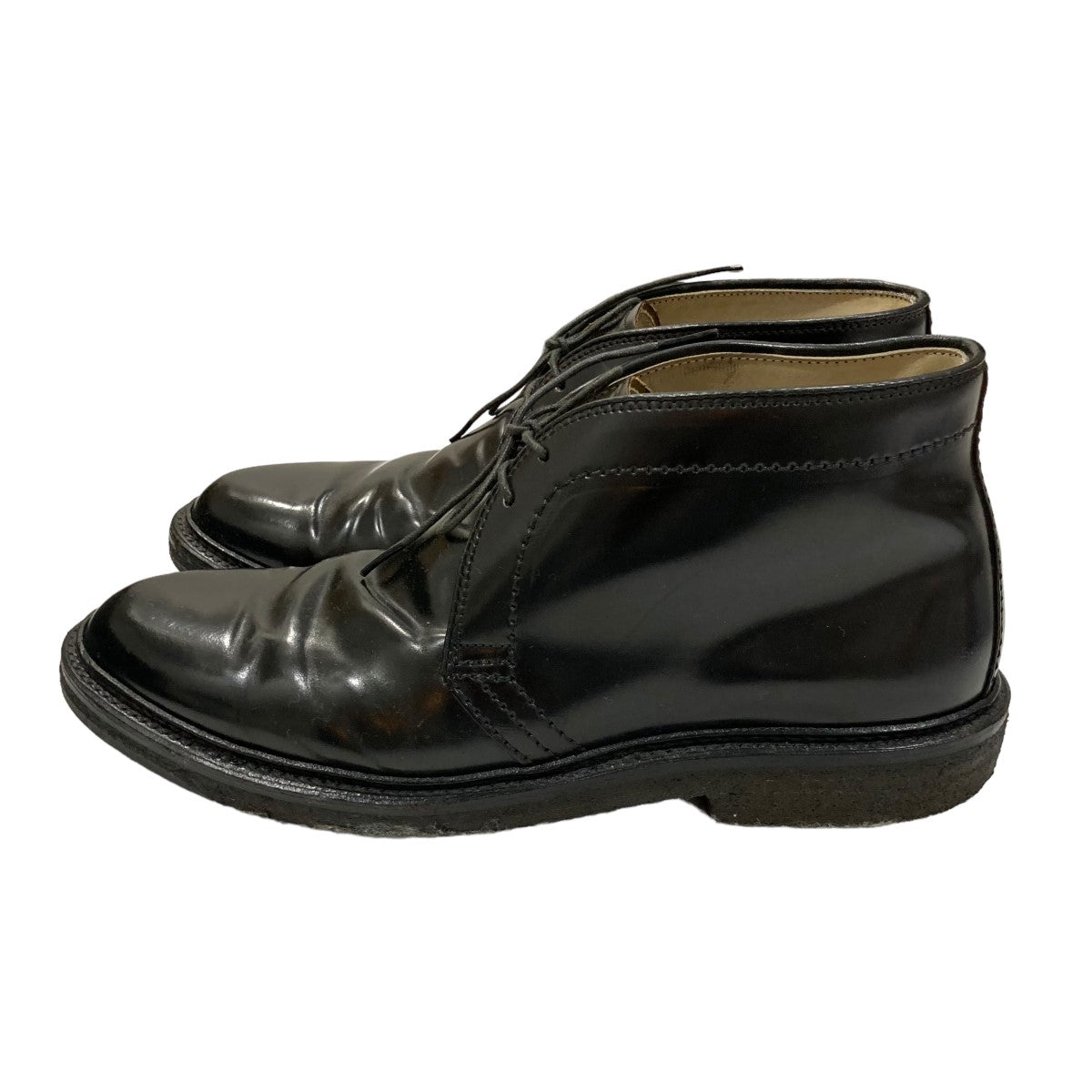 ALDEN(オールデン) 箱 Chukka Cordovanレザーブーツ 1342 ブラック サイズ 8 1/2｜【公式】カインドオルオンライン  ブランド古着・中古通販【kindal】