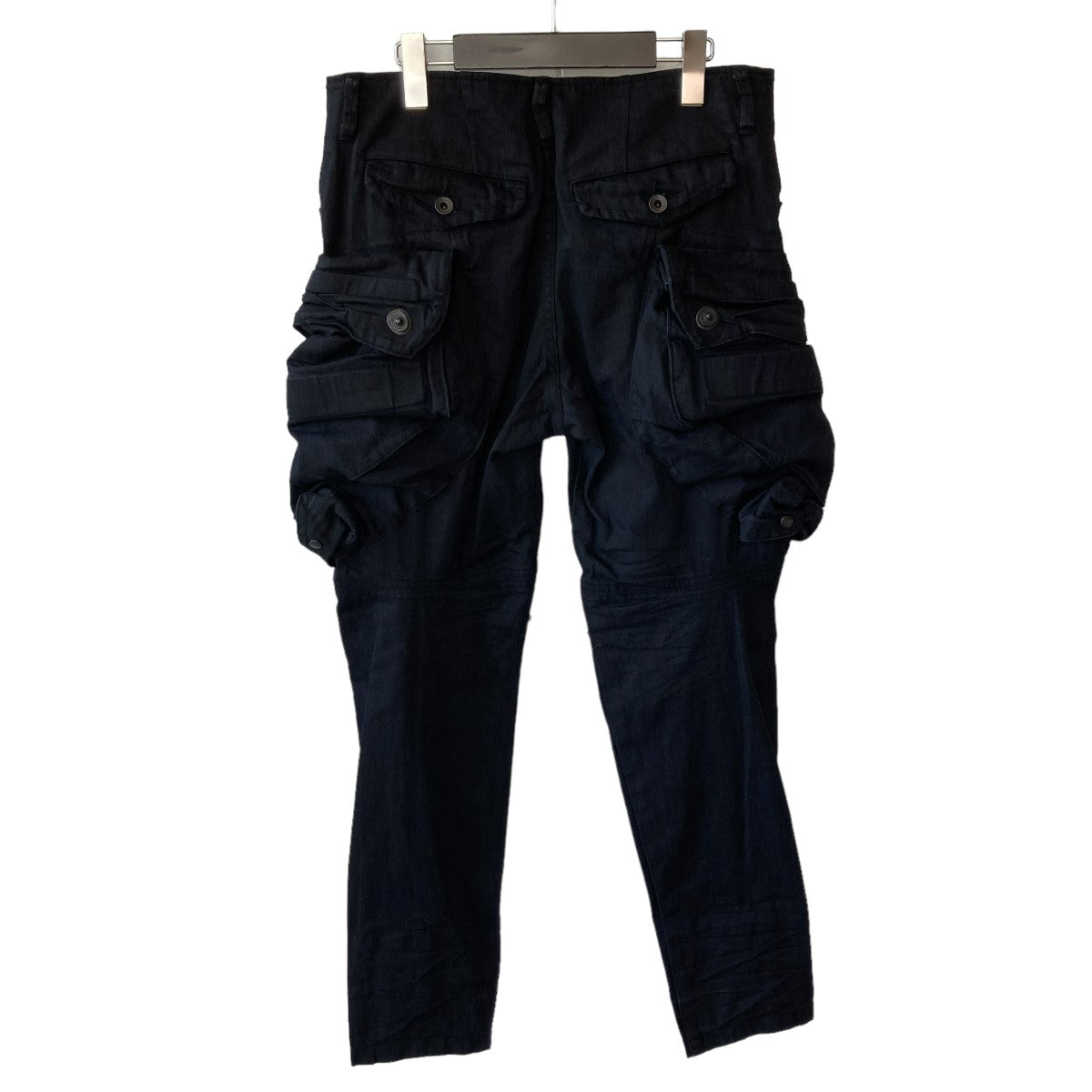 JULIUS(ユリウス) 23SS9Oz ストレッチデニム ガスマスク スキニーカーゴパンツ777PAM23-BK 777PAM23-BK ブラック  サイズ M｜【公式】カインドオルオンライン ブランド古着・中古通販【kindal】