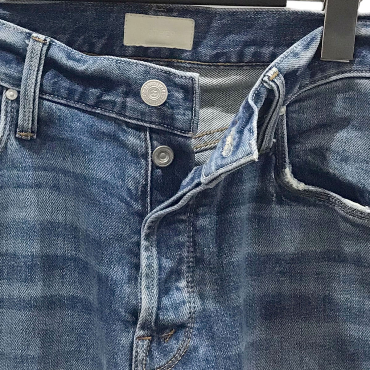 mother(マザー) カットオフダメージ加工デニムパンツ THE NEAT
