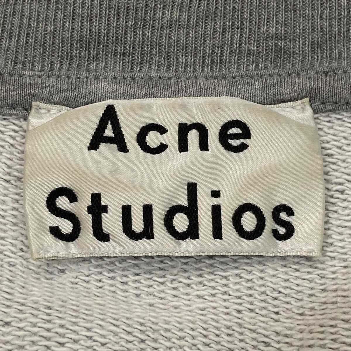 ACNE STUDIOS(アクネストゥディオズ) Melange Animal-embroidered Sweatshirt アニマル刺繍スウェット  FN-UX-SWEA000005 FN-UX-SWEA000005 グレー サイズ S｜【公式】カインドオルオンライン  ブランド古着・中古通販【kindal】