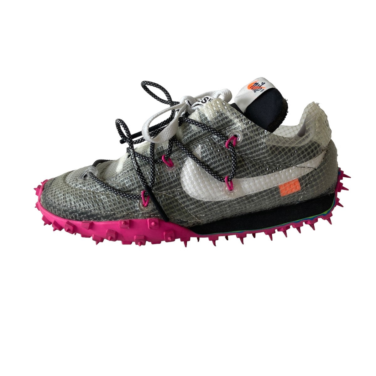 NIKE(ナイキ) ×OFF-WHITE WAFFLE RACERCD8180-001 CD8180-001 グレー ...