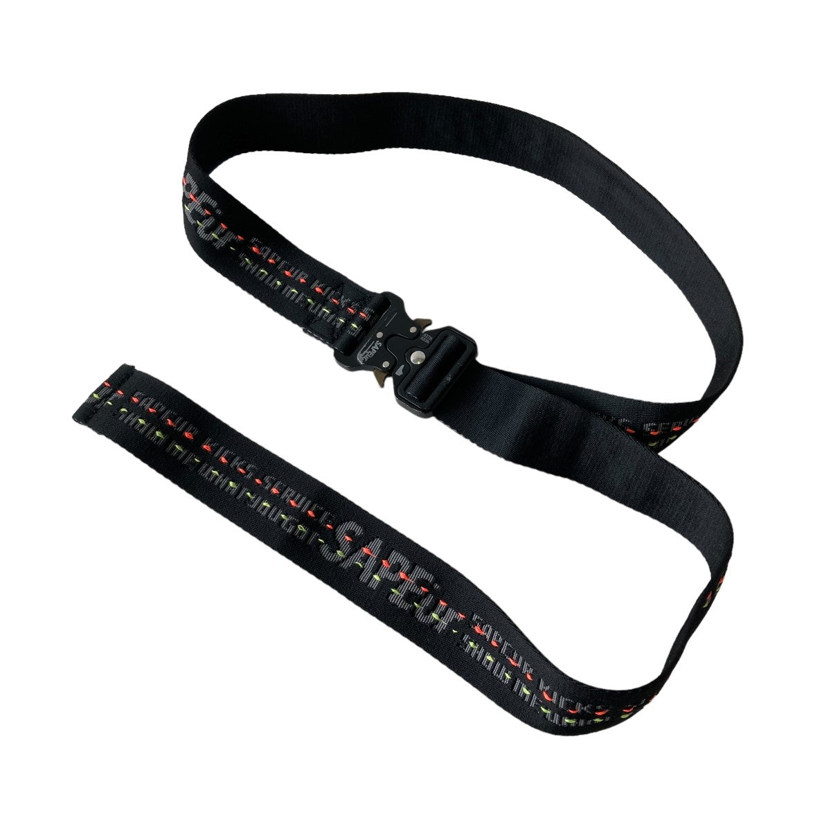 SAPEur(サプール) Nallow Buckle Belt Shadowlogo ブラック サイズ 13 ...