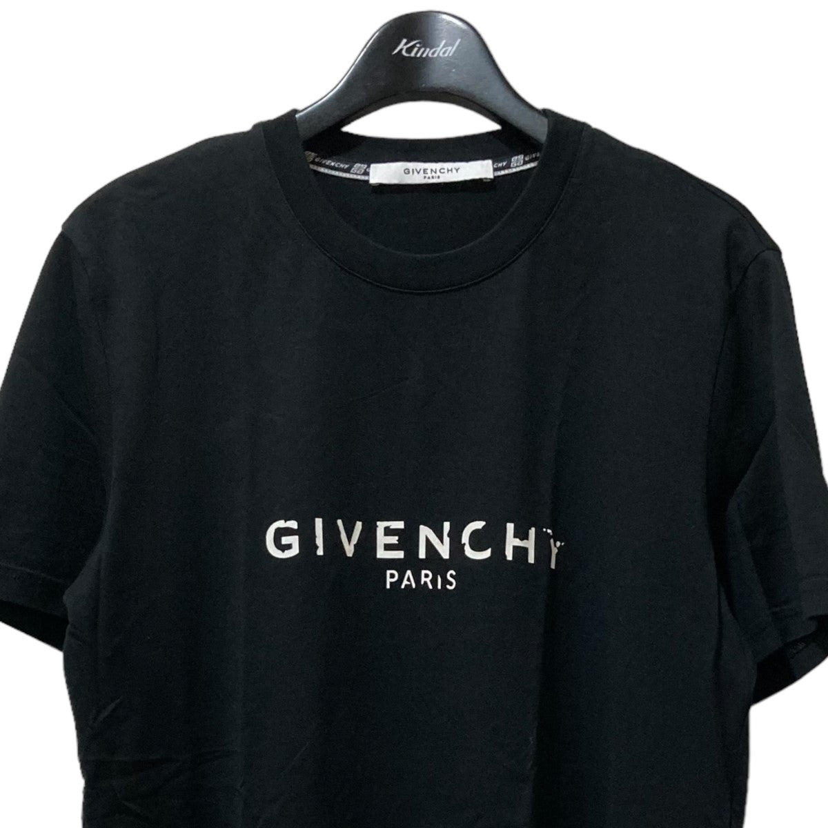 GIVENCHY(ジバンシィ) ヴィンテージエフェクトロゴ Tシャツ BM70K93002 BM70K93002 ブラック サイズ  XS｜【公式】カインドオルオンライン ブランド古着・中古通販【kindal】