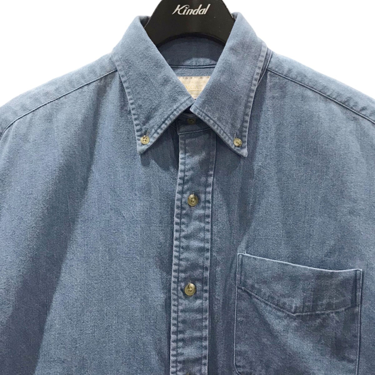 Surf＆Tailor MOAT(サーフ＆テイラー モート) 90s DENIM SHIRTデニム長袖シャツ