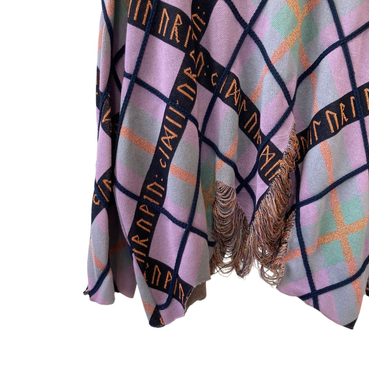 KIDILL×rurumu Tartan Check Knit PulloverセーターKL586 KL586