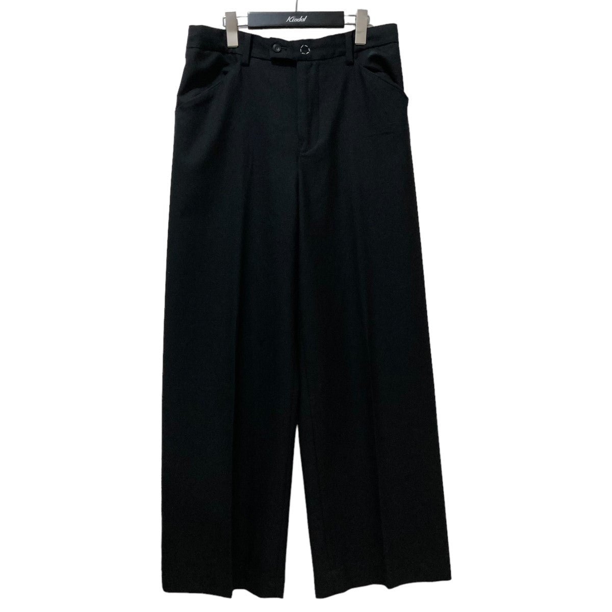 SUNSEA(サンシー) N．M Thickend w 耳 STRAIGHT Pants ストレートパンツ 22A41 22A41 ブラック サイズ  3｜【公式】カインドオルオンライン ブランド古着・中古通販【kindal】