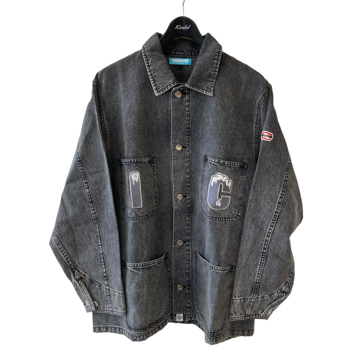 24SSWASHED DENIM JACKETデニムジャケットICEJP241X001