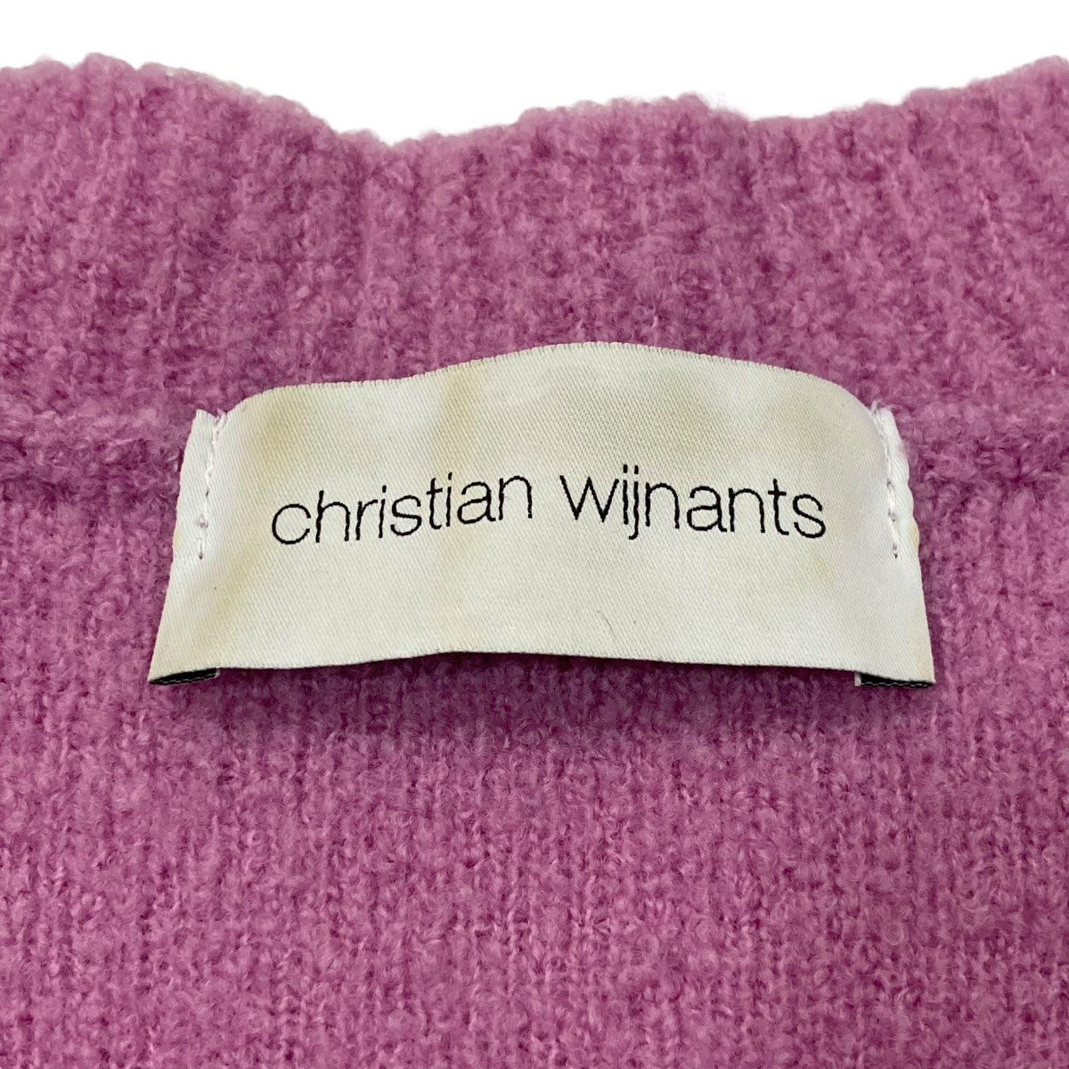 christian wijnants(クリスチャンワイナンツ) パイル生地 V