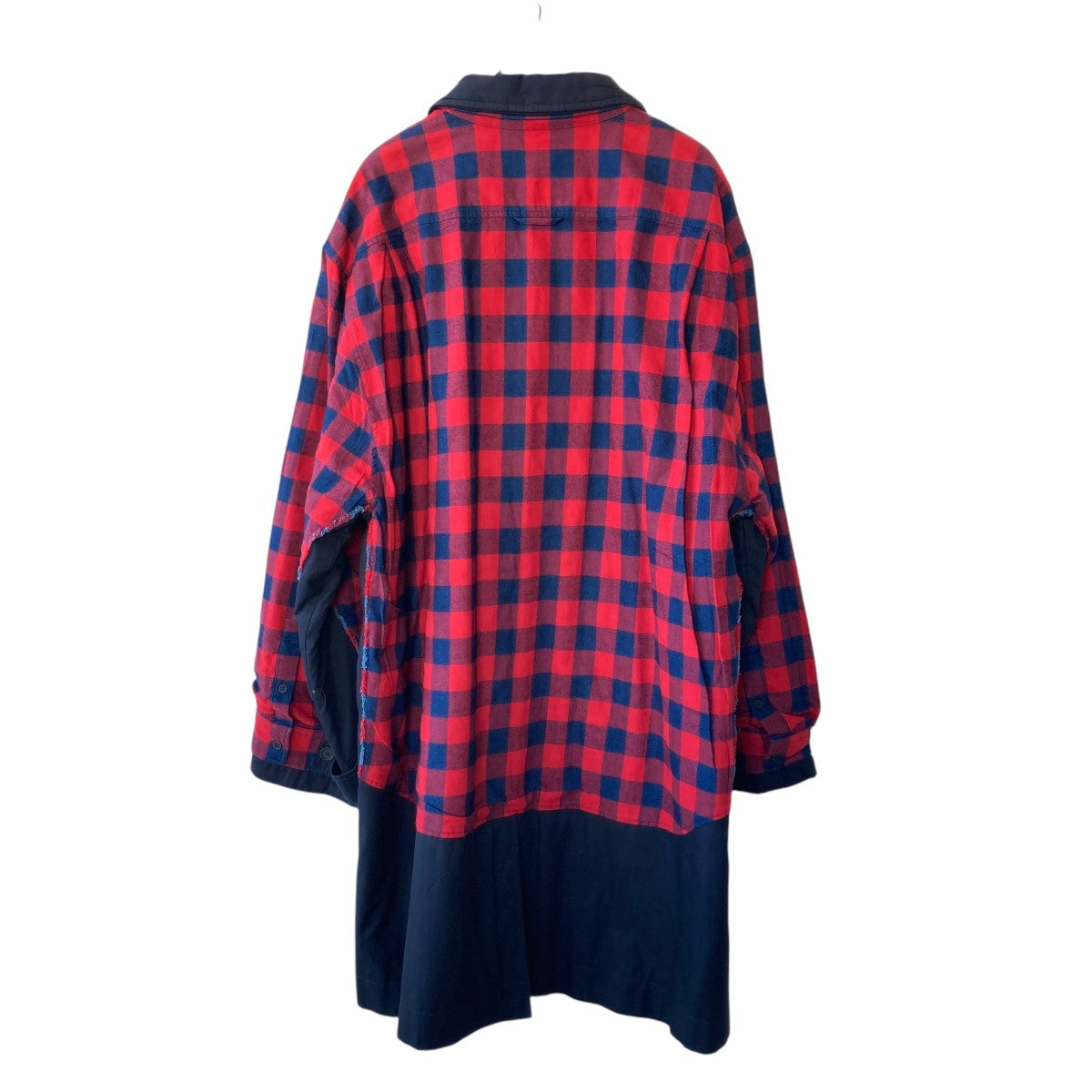 BALENCIAGA(バレンシアガ) ダブルブレストロングコート 768736 グレー