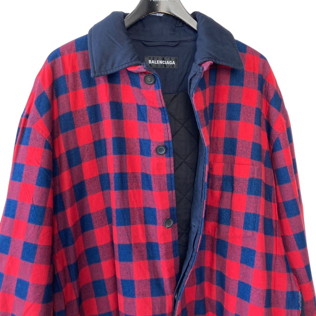 チェックレイヤードライクコート658940